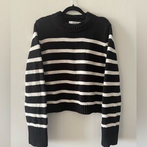 La Ligne Jill Striped Crew Neck Sweater